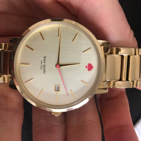 Kate Spade New York Gold Gramercy Watch main image 5